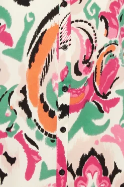 M&Co Womens Pink Paisley Print Long Sleeve Shirt><noscript><img width=