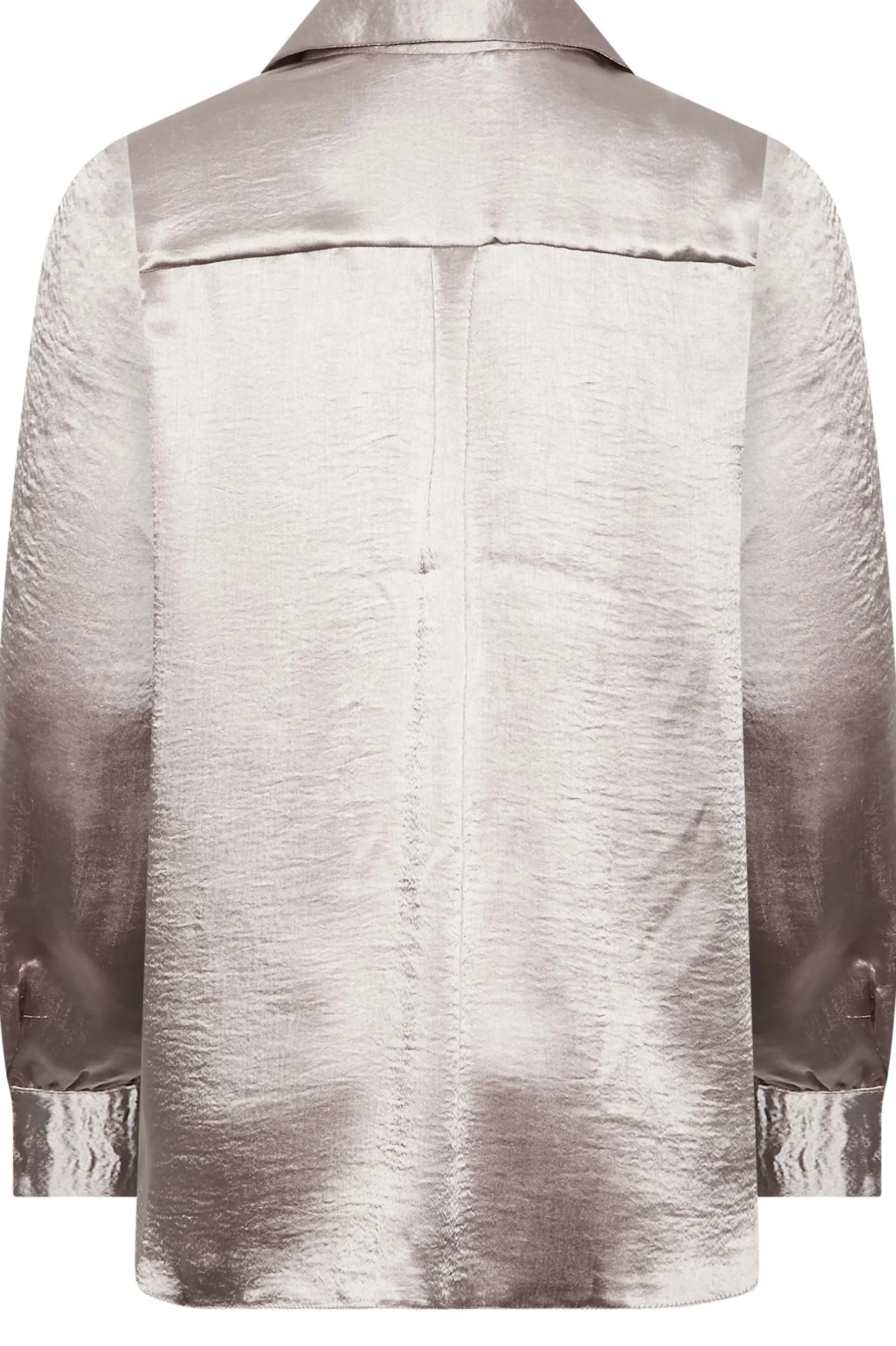 M&Co Womens Pink Satin V-Neck Blouse>Women Shirts