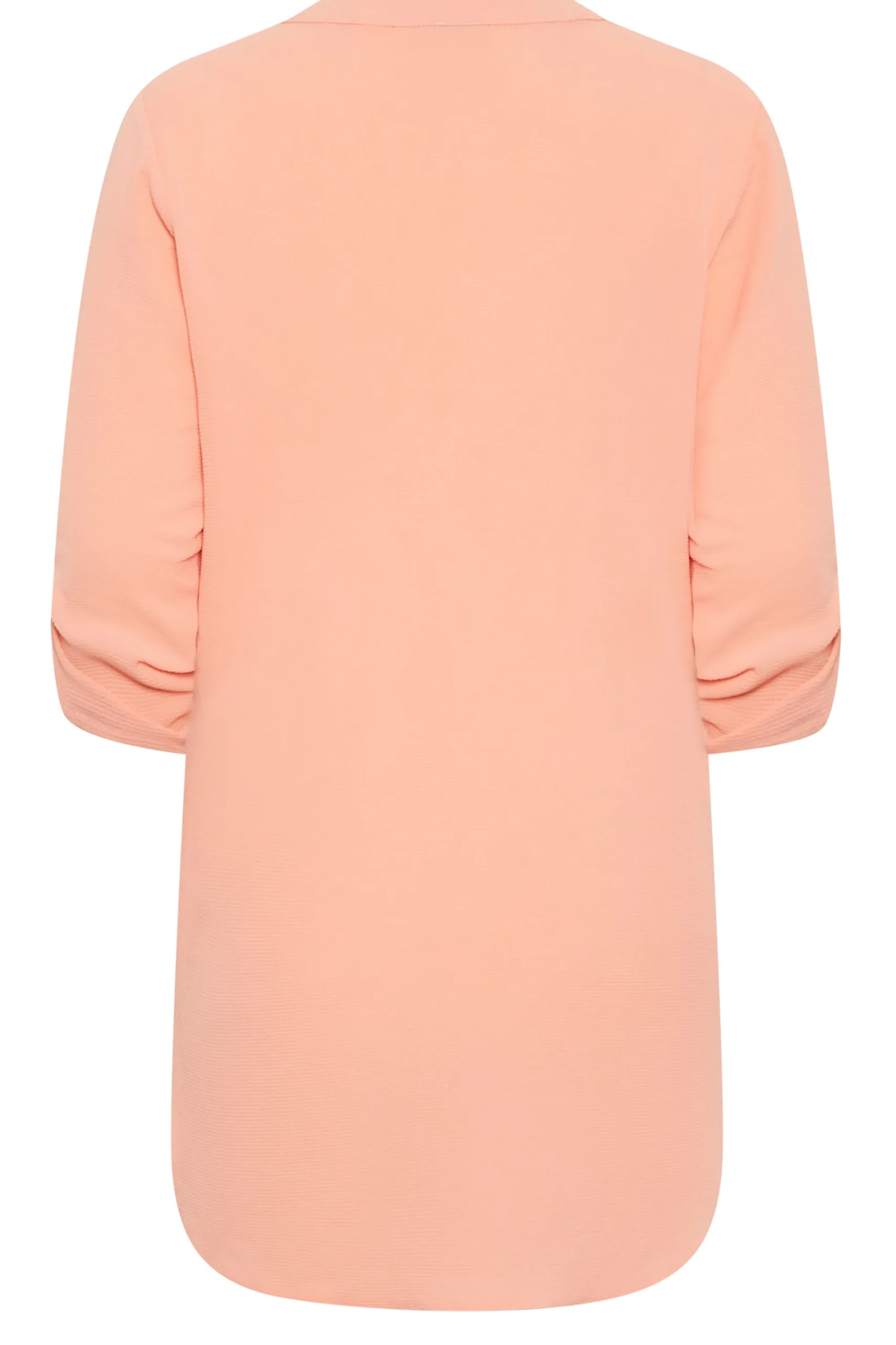 M&Co Womens Pink Statement Button Tab Sleeve Shirt>Women Shirts