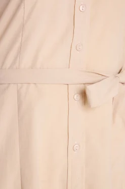 M&Co Womens Pink Tie Waist Shirt Dress><noscript><img width=