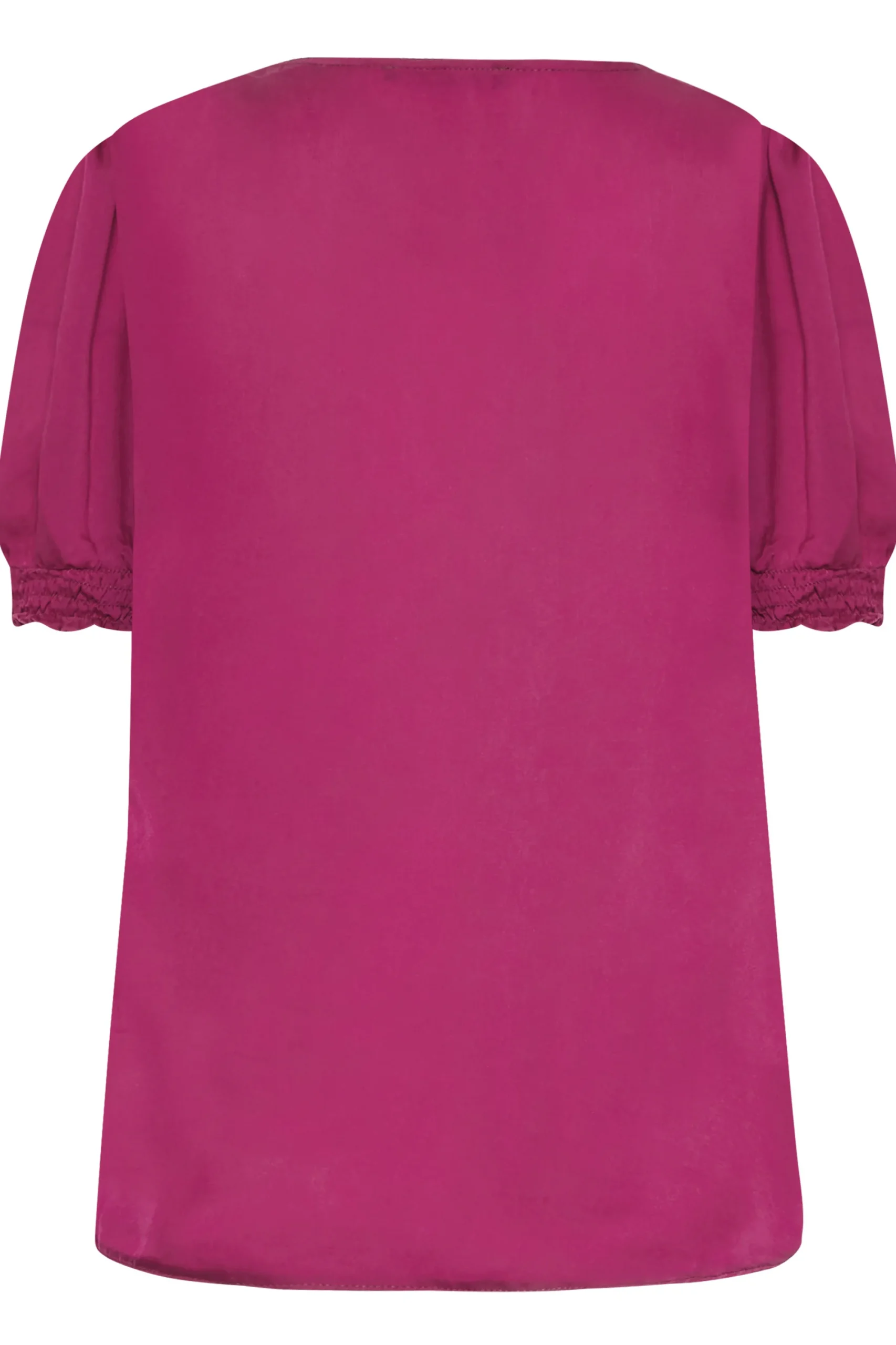 M&Co Womens Purple Frill Front Blouse>Women Short Sleeve Tops