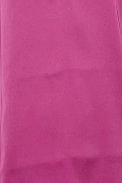 M&Co Womens Purple Satin V-Neck Blouse><noscript><img width=
