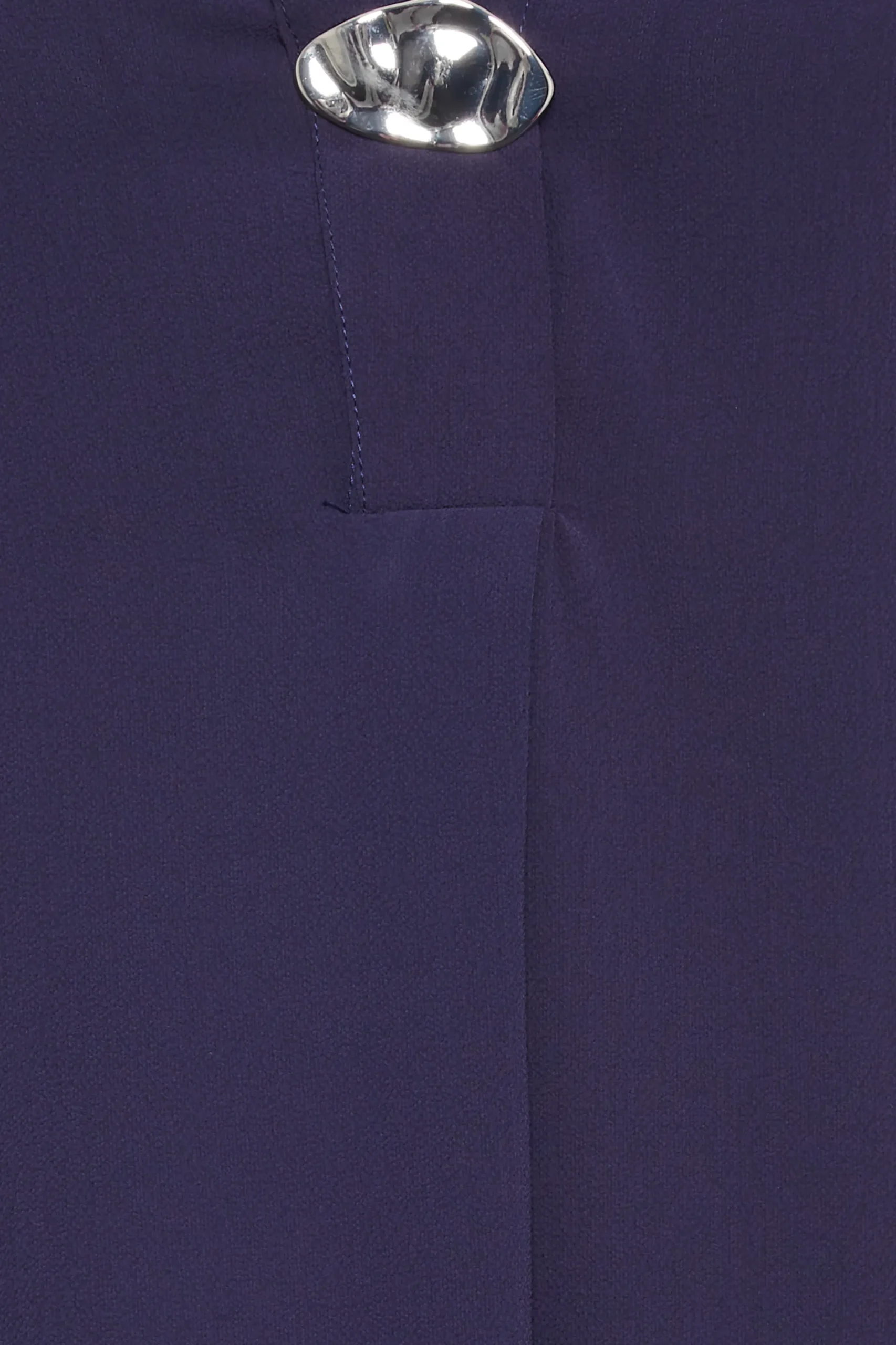 M&Co Womens Purple Statement Button Tab Sleeve Shirt>Women Shirts