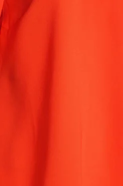 M&Co Womens Red Keyhole Sequin Blouse><noscript><img width=