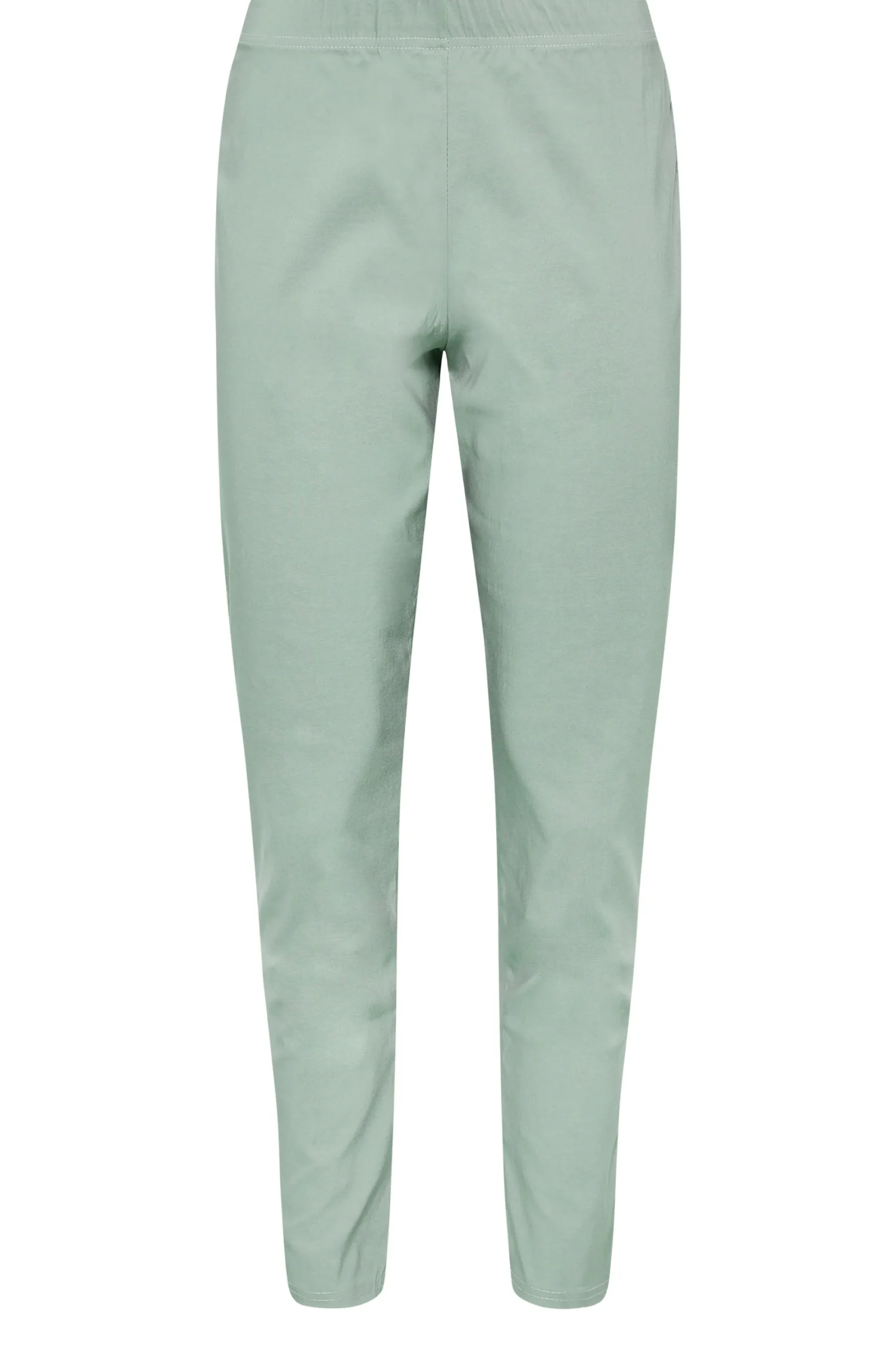 M&Co Womens Sage Green Stretch Bengaline Trousers>Women Trousers