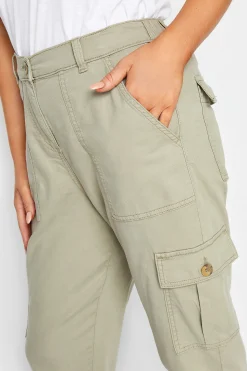 M&Co Womens Sage Green Cargo Trousers><noscript><img width=