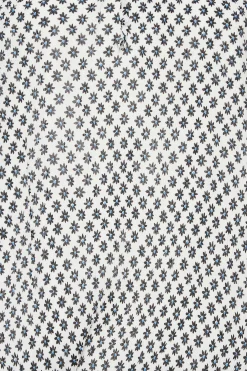 M&Co Womens White Ditsy Print Tie Neck Blouse><noscript><img width=