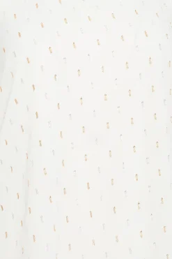 M&Co Womens White Glitter Detail Blouse><noscript><img width=