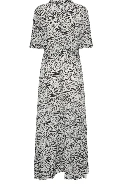 M&Co Womens White Mixed Animal Print Shirt Dress><noscript><img width=