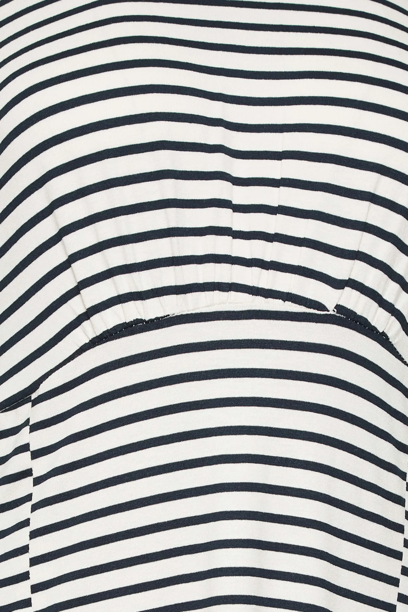 M&Co Womens White Stripe Print Angel Sleeve Split Hem Midi Dress>Women Midi Dresses