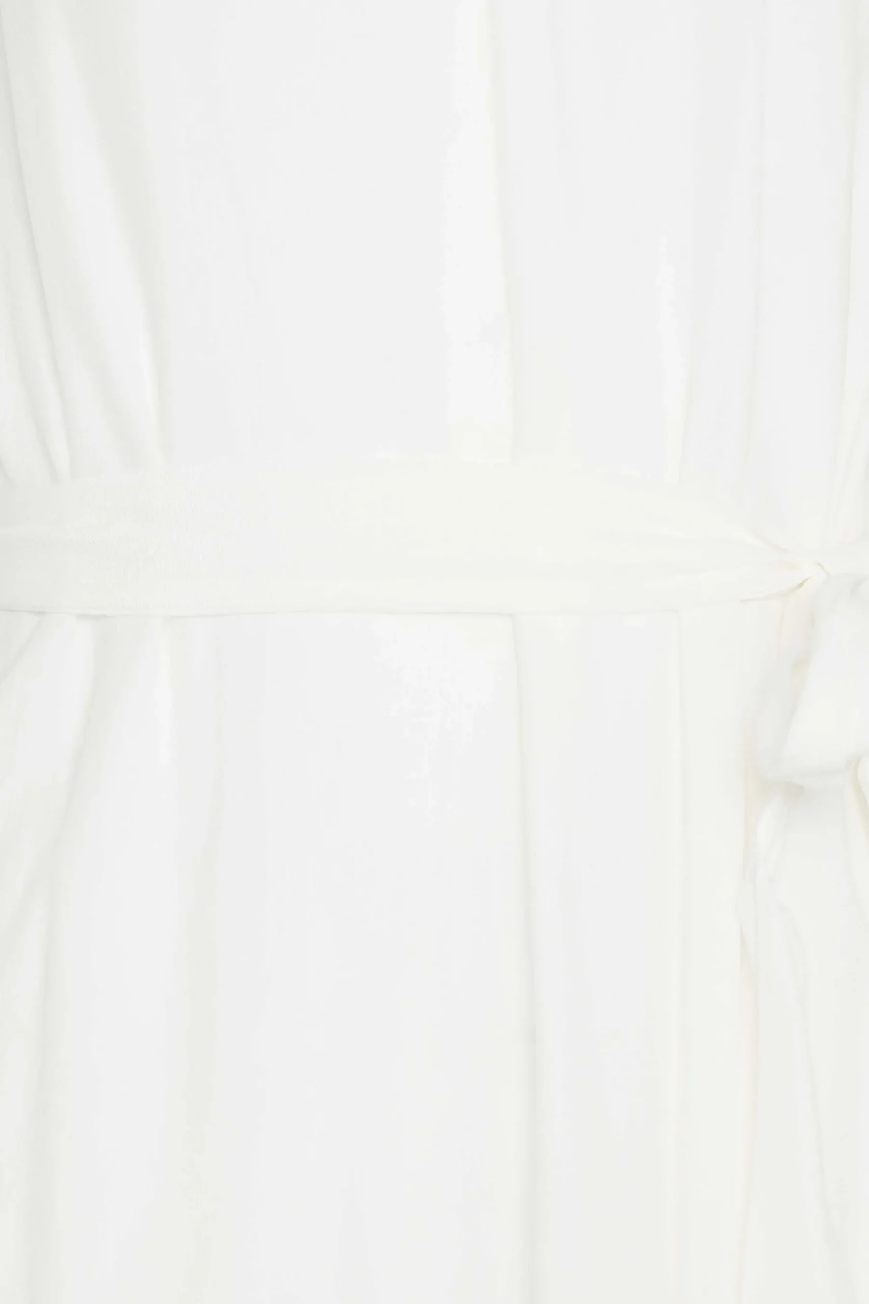 M&Co Womens White Tie Waist Tunic Dress>Women Shirt Dresses