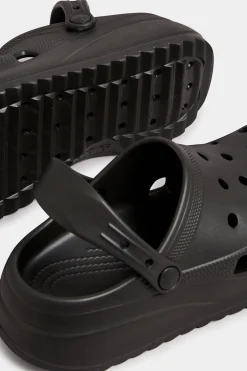 M&Co Pixiegirl Pixiegirl Black Platform Clog Sandal In Standard Fit><noscript><img width=