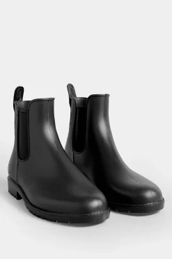 M&Co Pixiegirl Pixiegirl Black Chelsea Wellies In Standard Fit>Women Boots