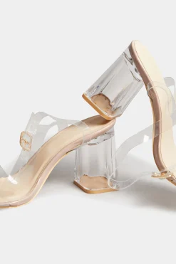 M&Co Pixiegirl Pixiegirl Clear Block Heel Sandal In Standard Fit><noscript><img width=