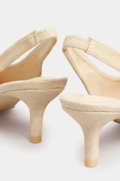 M&Co Pixiegirl Pixiegirl Nude Slingback Kitten Heel Court Shoes In Standard Fit><noscript><img width=