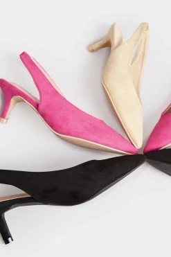 M&Co Pixiegirl Pixiegirl Nude Slingback Kitten Heel Court Shoes In Standard Fit><noscript><img width=
