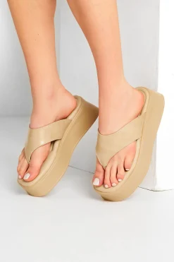 M&Co Pixiegirl Pixiegirl Nude Flatform Flip Flops In Standard Fit>Women Sandals