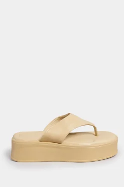 M&Co Pixiegirl Pixiegirl Nude Flatform Flip Flops In Standard Fit><noscript><img width=