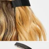 M&Co Yours Yours 2 Pack Black & Cream Hair Clips>Women Hair Accessories