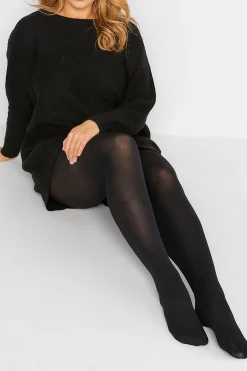 M&Co Yours Yours 2 Pack Black 100 Denier Tights>Women Tights