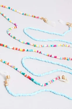 M&Co Yours Yours 2 Pack Blue Beaded Sunglasses Chain Set><noscript><img width=