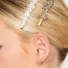 M&Co Yours Yours 2 Pack Gold Diamante Bead Hair Clips>Women Hair Accessories