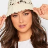 M&Co Yours Yours Beige Brown Crochet Bucket Hat>Women Hats