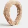 M&Co Yours Yours Beige Brown Faux Fur Headband>Women Hair Accessories