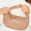 M&Co Yours Yours Beige Brown Slouch Handle Bag>Women Bags