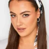M&Co Yours Yours Black & White Polka Dot Print Scarf>Women Scarves