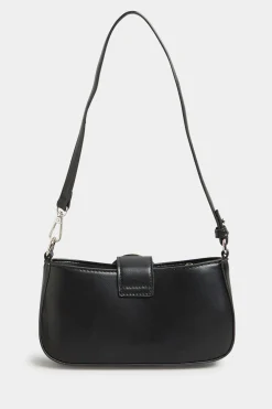 M&Co Yours Yours Black Buckle Front Shoulder Bag><noscript><img width=