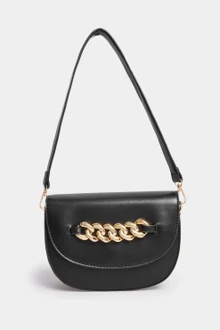 M&Co Yours Yours Black Chain Detail Shoulder Bag><noscript><img width=