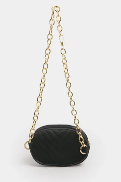 M&Co Yours Yours Black Chain Strap Camera Bag><noscript><img width=