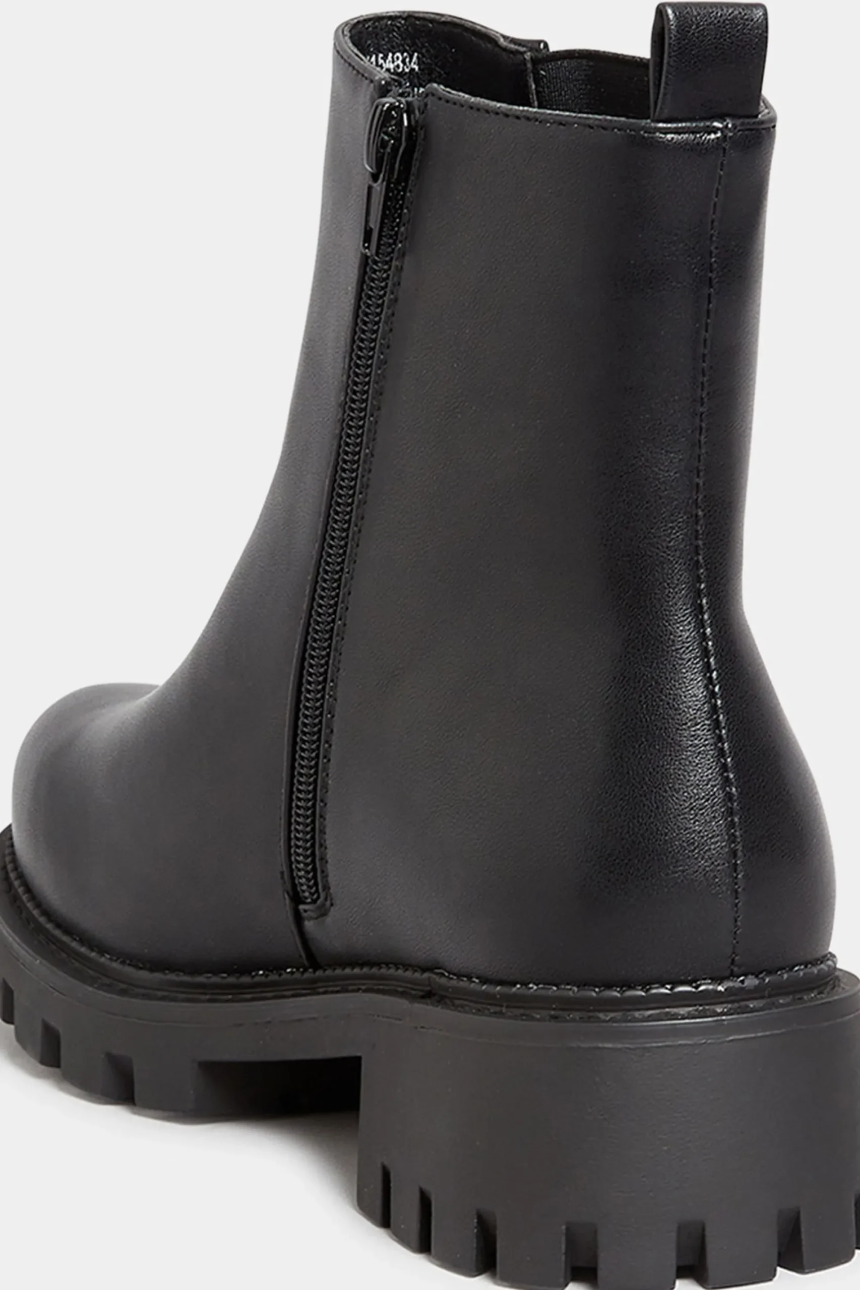 M&Co Yours Yours Black Chunky Chelsea Boots In Wide E Fit & Extra Wide Eee Fit>Women Boots