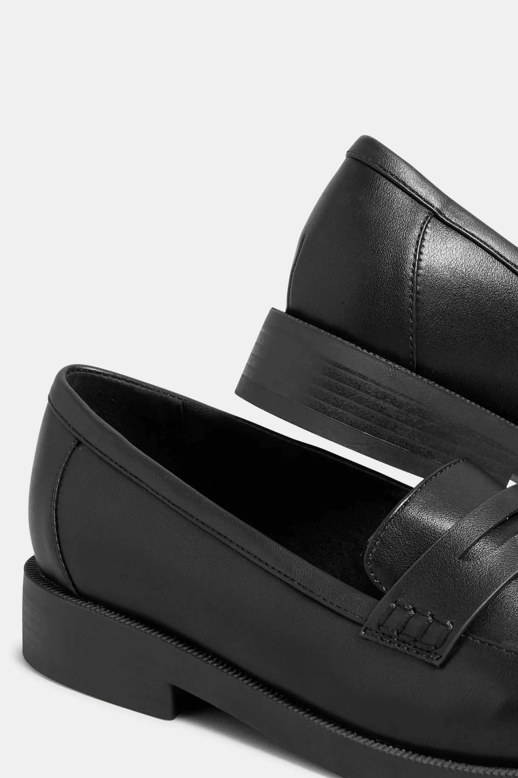 M&Co Yours Yours Black Faux Leather Tassel Loafers In Wide E Fit & Extra Wide Eee Fit>Women Flat Shoes