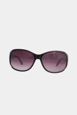 M&Co Yours Yours Black Filigree Sunglasses>Women Sunglasses