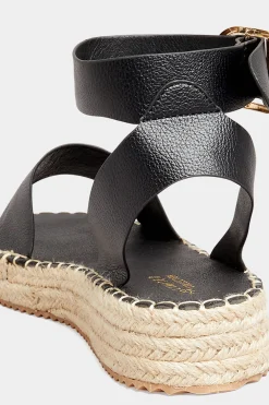 M&Co Yours Yours Black Flatform Espadrilles In Wide E Fit & Extra Wide Eee Fit><noscript><img width=