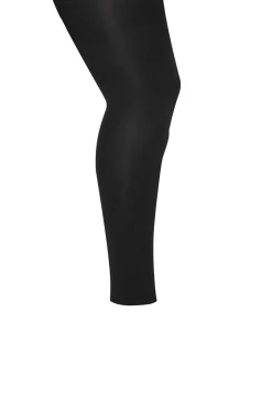M&Co Yours Yours Black High Waisted Shaping Footless Tights><noscript><img width=