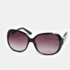 M&Co Yours Yours Black Oversized Double Circle Sunglasses>Women Sunglasses