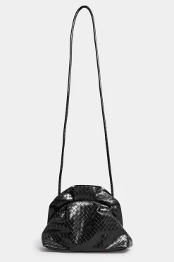 M&Co Yours Yours Black Slouch Chain Bag><noscript><img width=