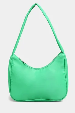 M&Co Yours Yours Bright Green Fabric Shoulder Bag><noscript><img width=