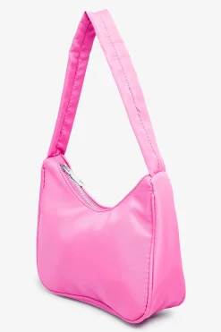 M&Co Yours Yours Bright Pink Fabric Shoulder Bag>Women Bags