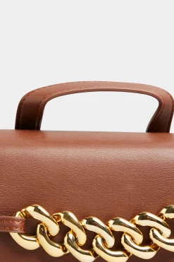 M&Co Yours Yours Brown Chunky Chain Mini Bag><noscript><img width=