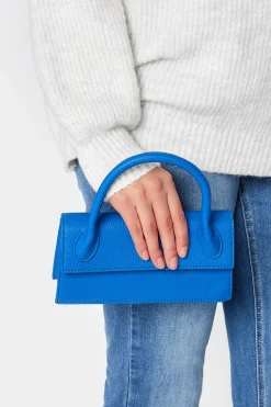 M&Co Yours Yours Cobalt Blue Top Handle Crossbody Bag>Women Bags