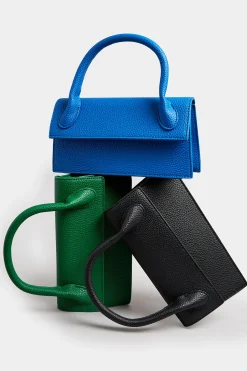 M&Co Yours Yours Cobalt Blue Top Handle Crossbody Bag><noscript><img width=