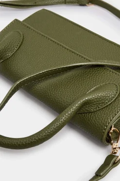M&Co Yours Yours Dark Green Top Handle Crossbody Bag><noscript><img width=