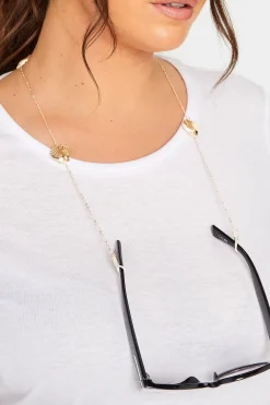M&Co Yours Yours Gold Shell Sunglasses Chain>Women Sunglasses