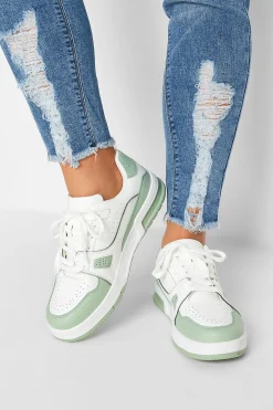 M&Co Yours Yours Green Chunky Trainers In Extra Wide Eee Fit>Women Trainers