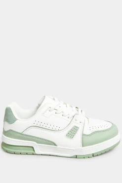 M&Co Yours Yours Green Chunky Trainers In Extra Wide Eee Fit><noscript><img width=