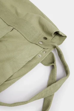 M&Co Yours Yours Khaki Green Canvas Tote Bag><noscript><img width=